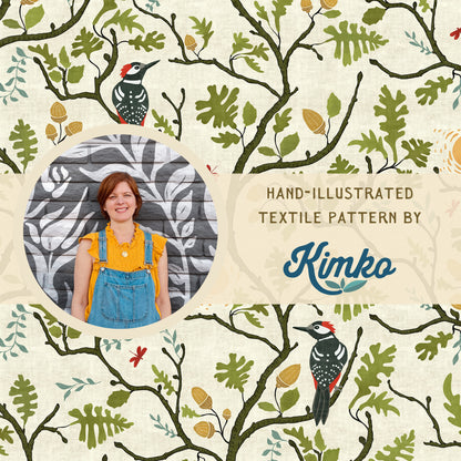 Into the Oaks Woodpecker Print | Apple iPhone Tough Case