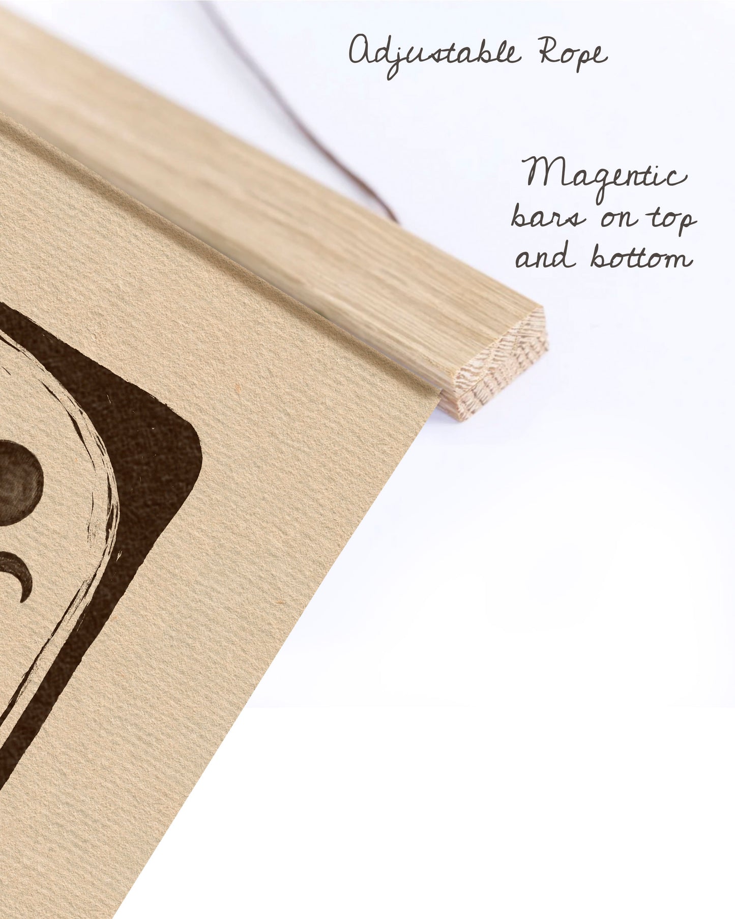 Virgo Zodiac Folk Art | Wood Hanger Print