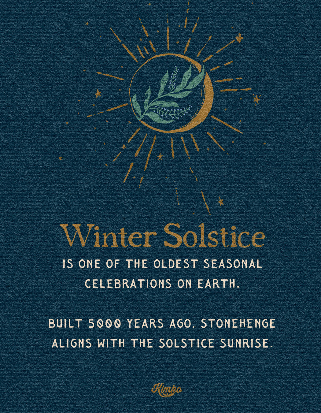 Winter Solstice Framed Art Print
