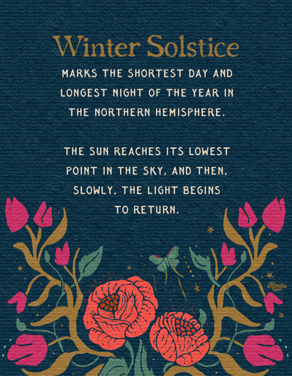 Winter Solstice Art Print