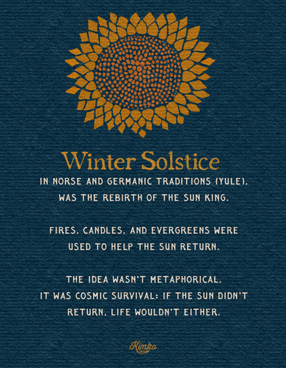 Winter Solstice Art Print