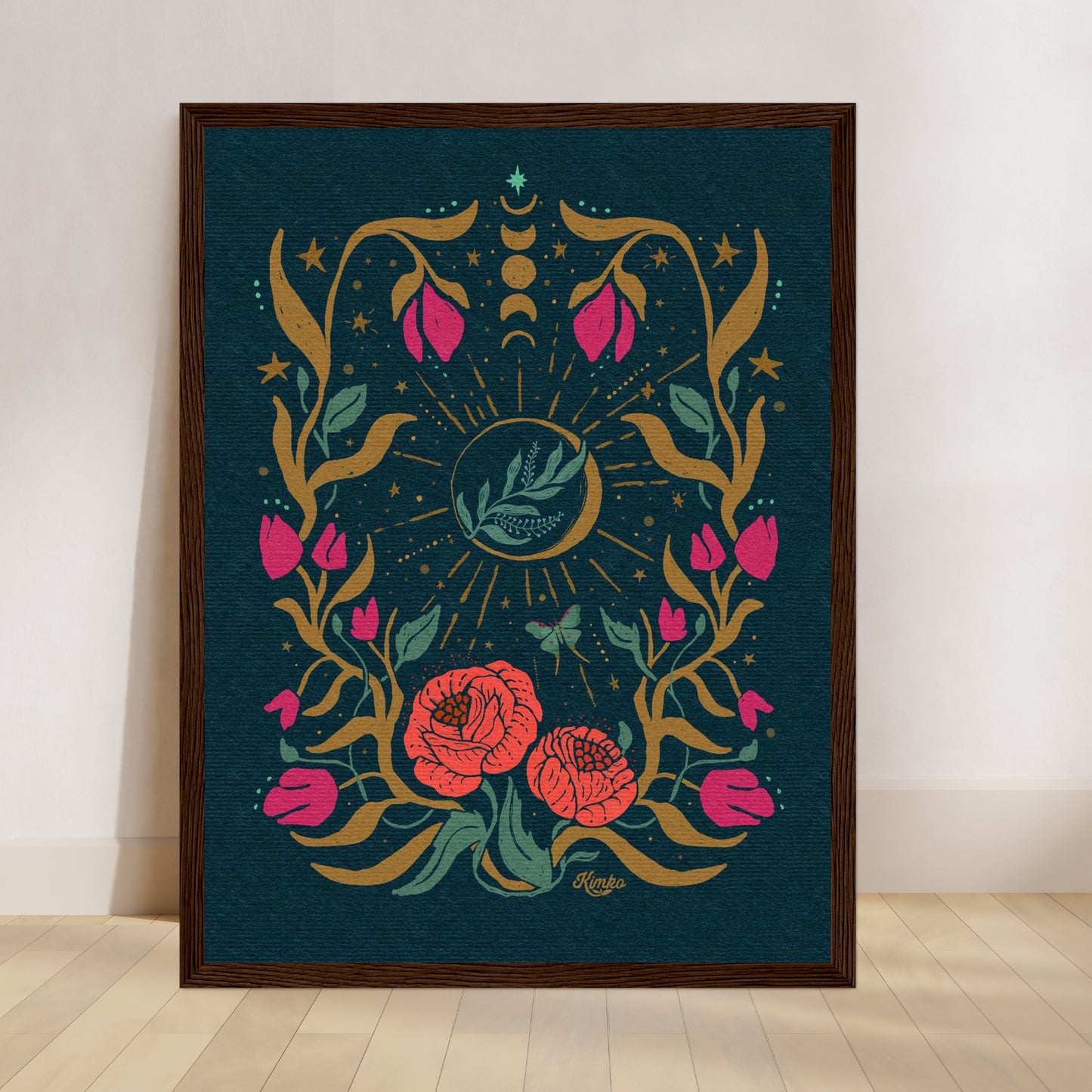 Winter Solstice Framed Art Print