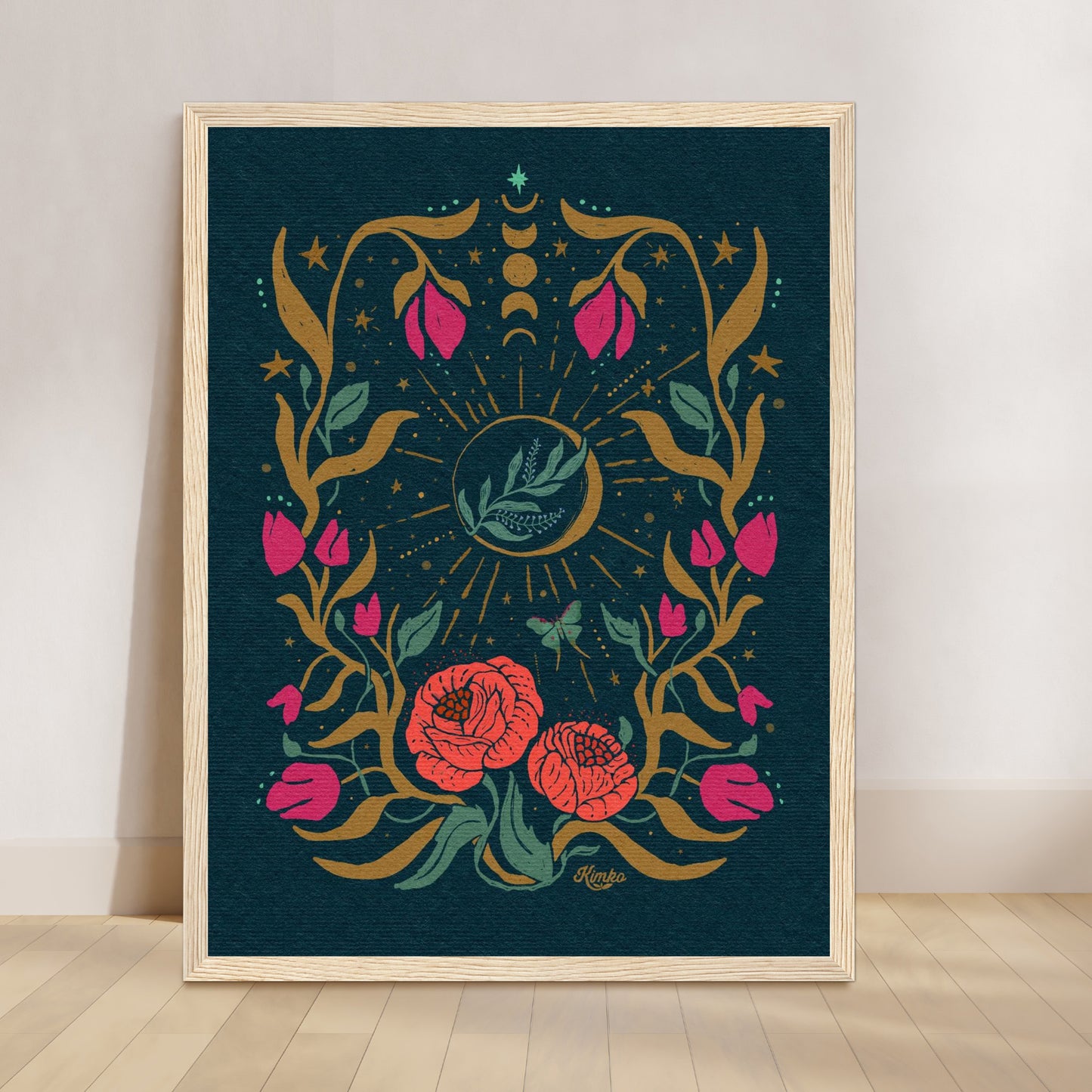 Winter Solstice Framed Art Print