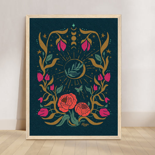 Winter Solstice Framed Art Print