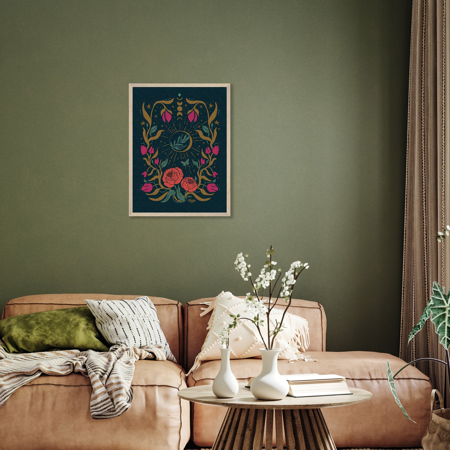 Winter Solstice Framed Art Print